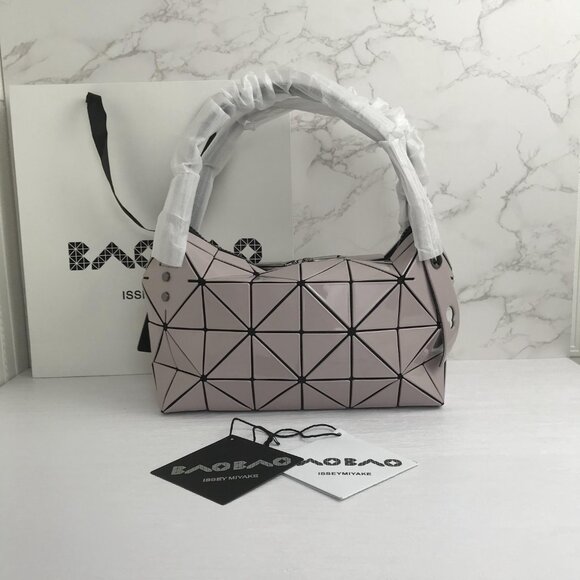 Issey Miyake Handbags - NEW Issey Miyake Bao Bao Boston Tote Bag in pink Authentic